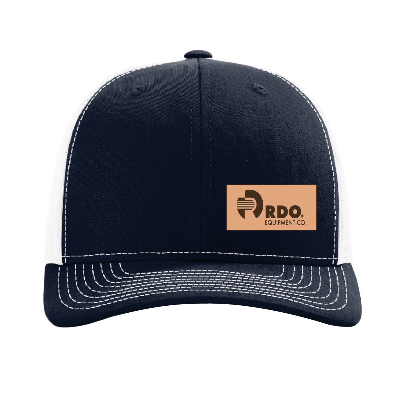 Richardson Snapback Trucker Cap w/ Leather Patch