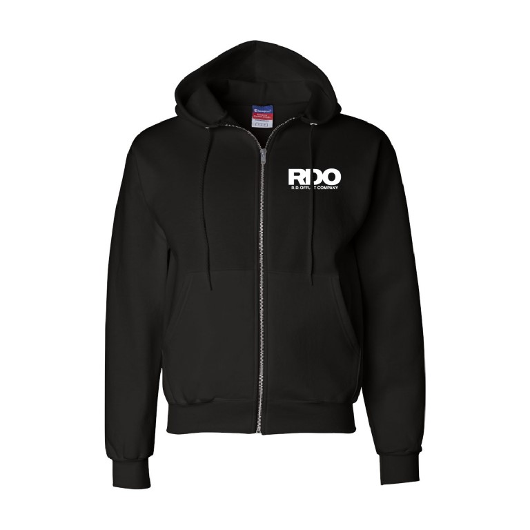 Champion Powerblend Full Zip Hooded Sweatshirt