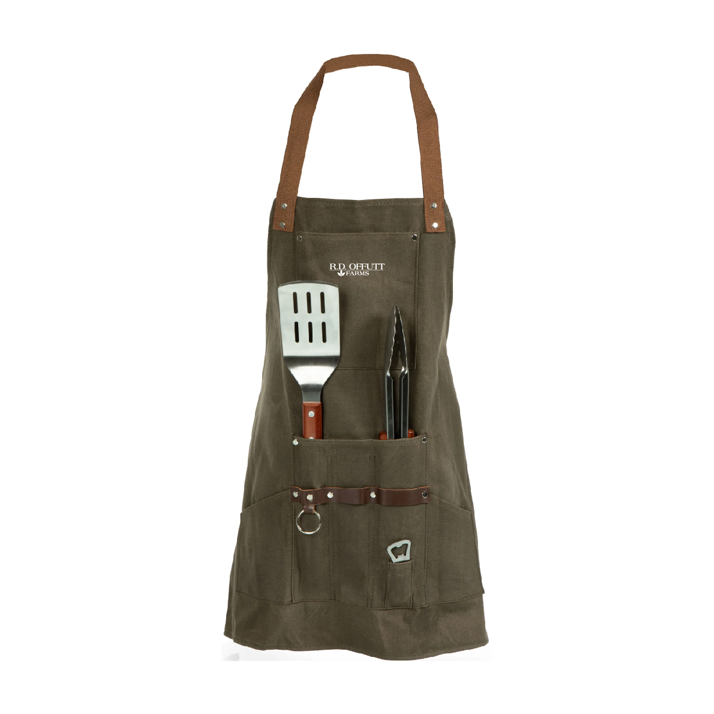 BBQ Apron with Tools & Bottle Opener